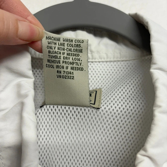 LL Bean Men’s Button Down Shirt XL Tall White Vented - Picture 6 of 8